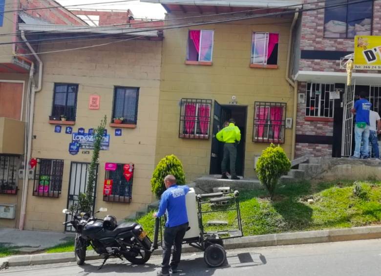 Fueron tres bienes a los que se les aplicó la extinción del dominio. FOTO CORTESÍA POLICÍA