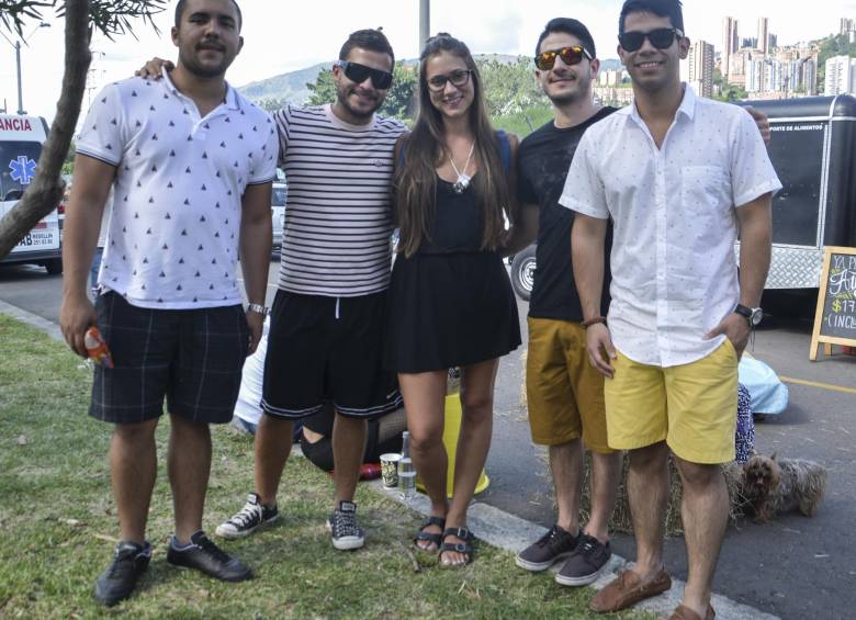 Juan Pinto, Juan Estaban Toro, Valentina Correa y Otto Díaz Andrés Díaz. Foto Cámara Lúcida. 