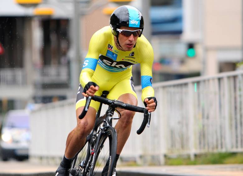 El antioqueño se ubicó segundo a solo 12 segundos de Alberto Contador. FOTO COLPRENSA