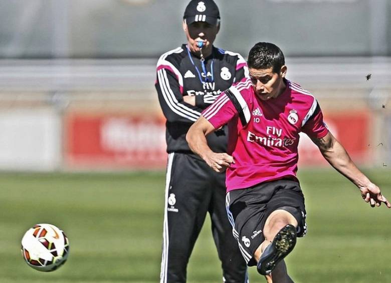 El Real Madrid recibe al Granada en el estadio Santiago Bernabéu con la vuelta del colombiano James Rodríguez al equipo titular. FOTO CORTESÍA 