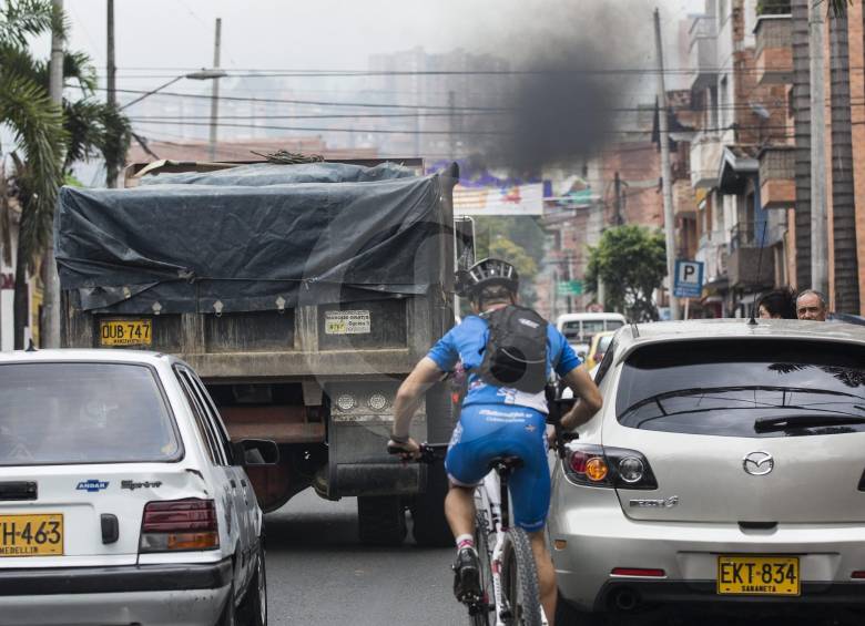 Itagüí adoptó seis medidas de protección para mejorar los índices de contaminación en el aire. FOTO Edwin Bustamante Restrepo