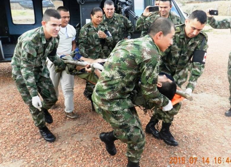 Un soldado herido dejó un ataque de guerrilleros del Eln en el corregimiento de El Carmín, municipio de Anorí, Nordeste de Antioquia. FOTO ARCHIVO