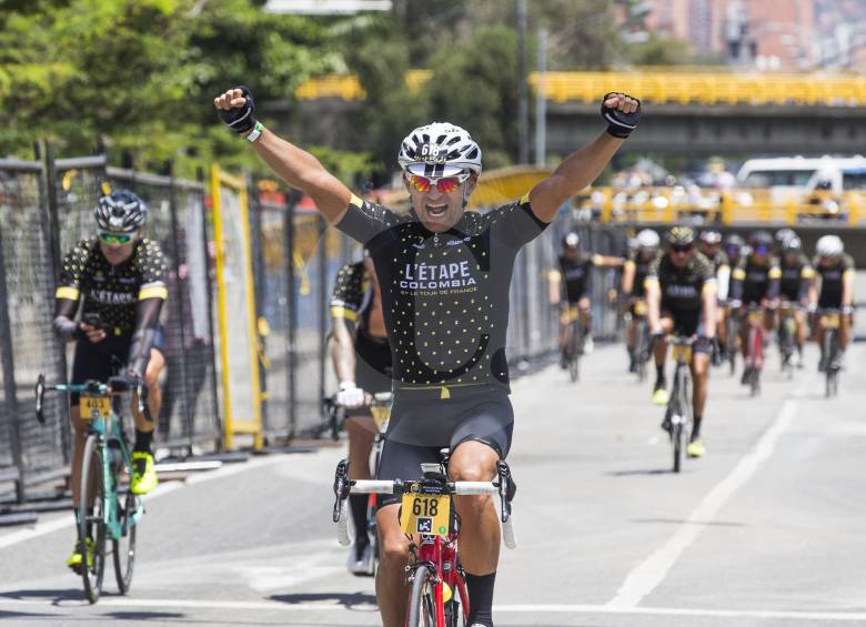 Un total de 1.800 ciclistas, 100 más que la pasada edición, se esperan este año en L´Étape Colombia, certamen para corredores aficionados que gana adeptos en el país. FOTO JULIO CÉSAR HERRERA