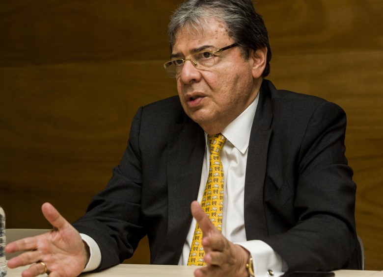 Ministro de Defensa Carlos Holmes Trujillo. FOTO: JULIO CÉSAR HERRERA