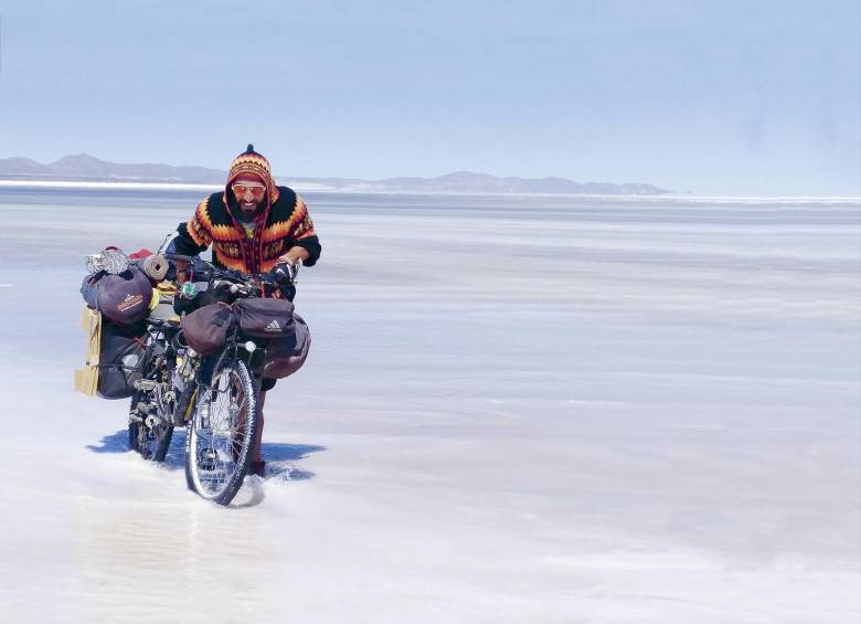 Durante el viaje me encontré con muchos bicituristas. También había una gran cantidad que montaban con sus mascotas. FOTOS cortesía