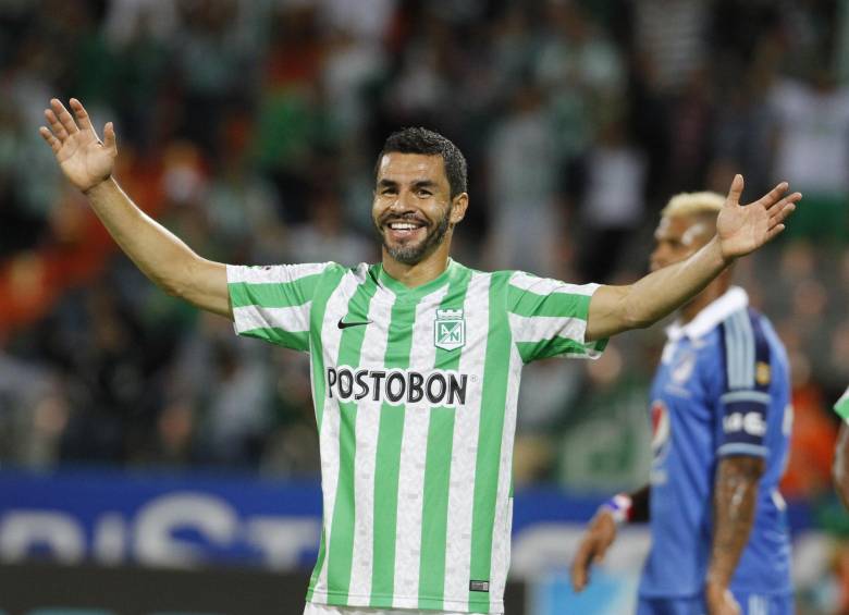 Francisco Nájera, zaguero del Atlético Nacional. FOTO EDWIN BUSTAMENTE