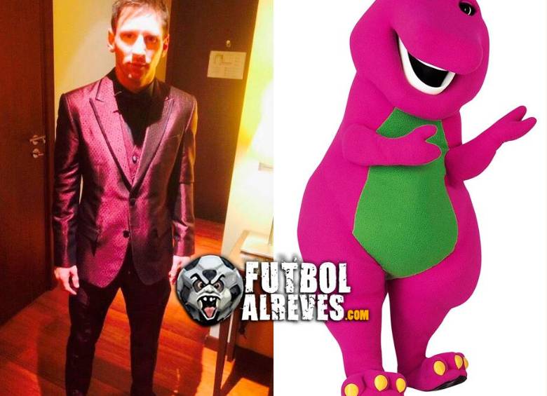 Messi, uno de los “memes” del día por su look
