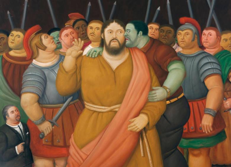 El Viacrucis de Botero hace una estación de tres meses en Roma