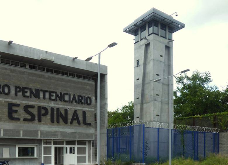 Centro penintenciario El Espinal. FOTO CORTESÍA