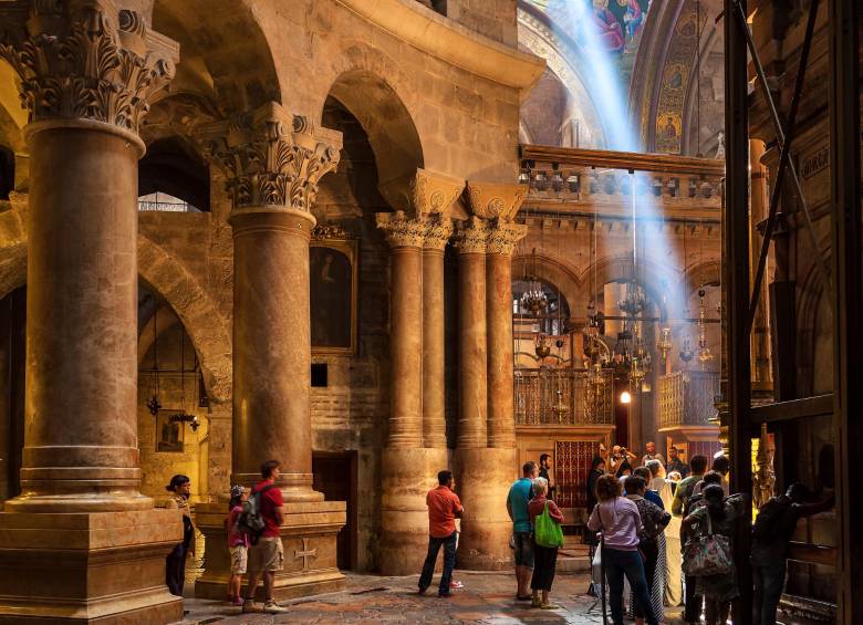 El proceso de restauración de La Iglesia del Santo Sepulcro durará nueve meses y ha costado más de 4 millones de dólares. FOTO: Shutterstock