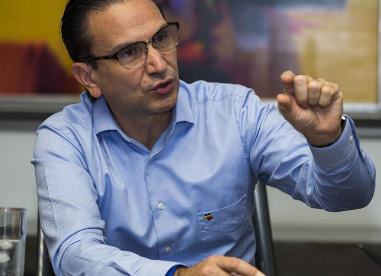 El presidente de Bancolombia, Juan Carlos Mora, dijo que la calidad de la cartera está dentro de lo esperado. Foto Julio César Herrera