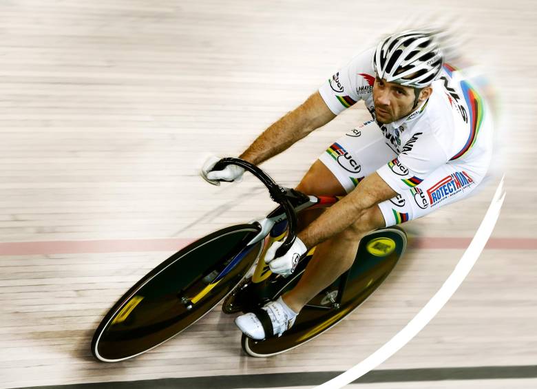 Francois Pervis, gran estrella del Mundial en Francia. Fue la figura del torneo en Cali-2014 con tres oros. FOTO juan a. sánchez