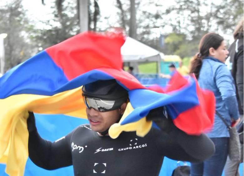 Francisco sumó un nuevo título a su palmarés. En 2017 ganó Maratón de Buenos Aires y de Madrid. FOTO CORTESÍA SANCLEMENTE