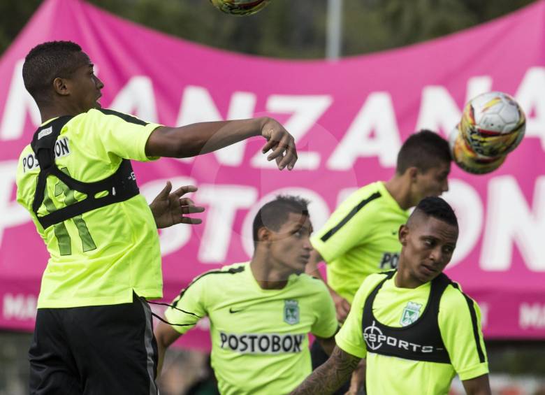 Andrés Ibargüen, Brayan Rovira y Arley Rodríguez, fichas importantes para el segundo semestre. FOTO julio césar herrera
