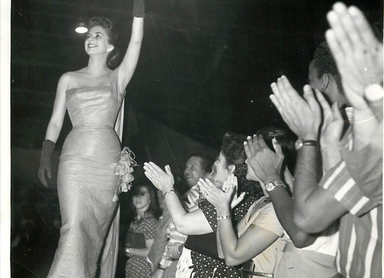 Luz Marina Zuluaga fue por más de medio siglo la única Mis Universo de Colombia. FOTO: ARCHIVO