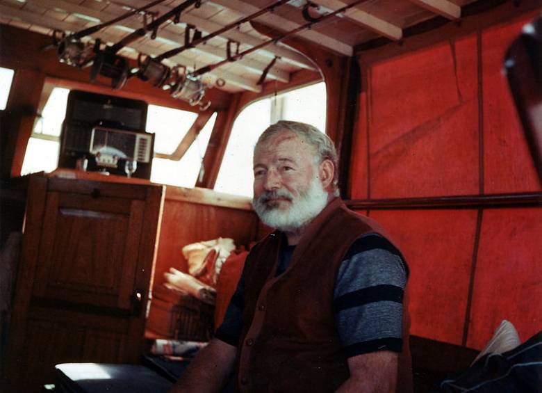 Hemingway vivió en Cuba casi dos decenios. De allí se movía por el mundo. Navegaba en costas cubanas en su yate Pilar. Su vivienda insular es un museo muy visitado. FOTO Cortesía JFK library