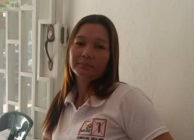 Yolanda González, líder que denuncia el ataque. FOTO: Colprensa