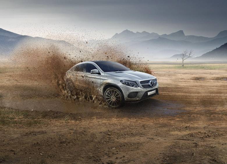 Los modelos GL de Mercedes-Benz pasaron la prueba Offroad. FOTOS: Cortesía