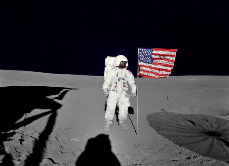 La Nasa trabaja a contrarreloj para cumplir con el ambicioso plan del presidente Donald Trump de enviar de nuevo astronautas a la Luna en 2024. FOTO AFP