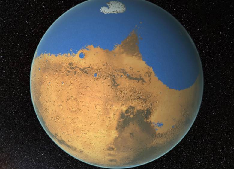 Entender mejor la historia de las condiciones en Marte también puede ayudar a los investigadores a identificar lugares adicionales y alternativos para estudios posteriores. Crédito: NASA/GSFC