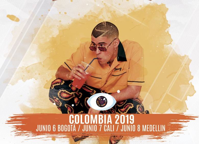Bad Bunny se presentará en Medellín en junio