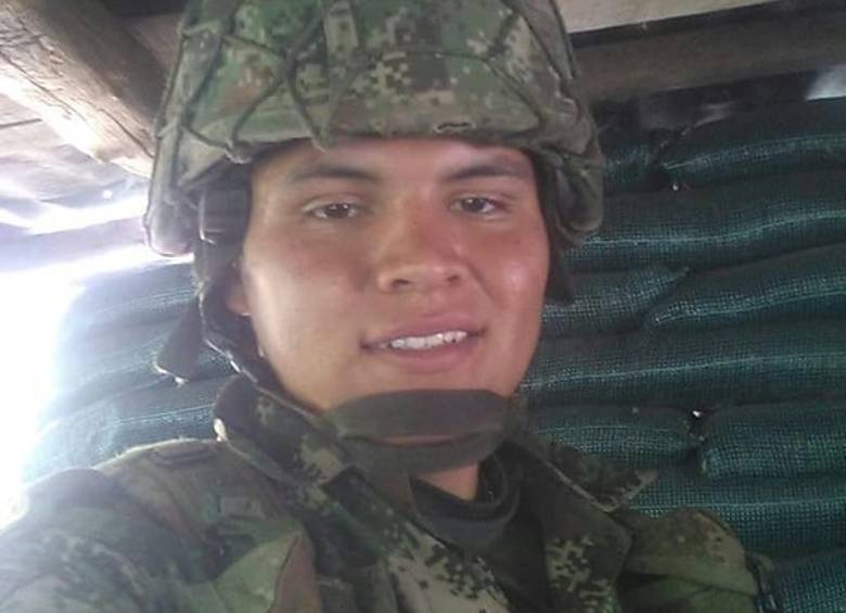 El soldado Loaiza tenía 20 años. FOTO Colprensa