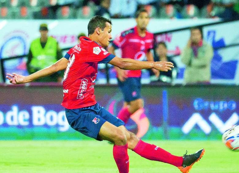 El volante Andrés Ricaurte es en la actualidad uno de los jugadores más valorados del DIM. FOTO ROBINSON SAÉNZ.