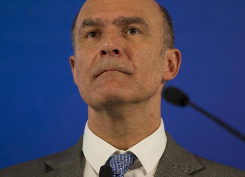 Bernardo Vargas, presidente de ISA, destacó el nivel histórico del precio de la acción de la empresa. Foto: EL COLOMBIANO.