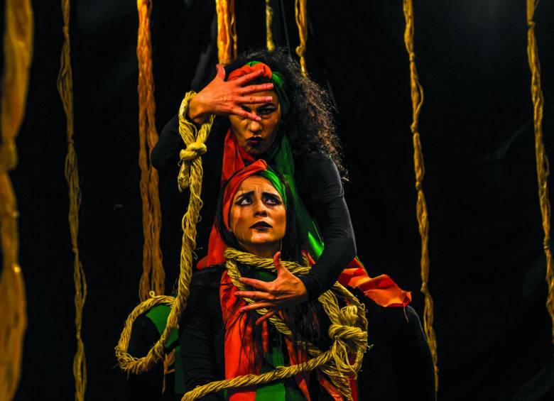 El teatro Actores en Escena de Manizales presenta la obra Voces ocultas este viernes y sábado en La Sucursal, en el Centro de Medellín. FOTO cortesía