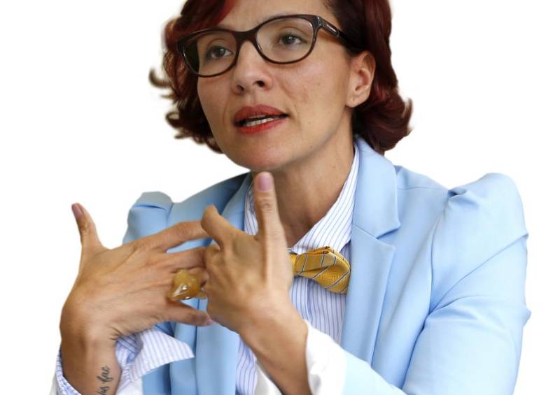 La nueva directora de la ACI, reemplaza a Juan David Valderrama López. FOTO juan antonio sánchez