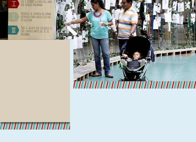 Quien se interese en dar, descuelga la carta y deja sus datos en un formato. FOTO Jaime Pérez