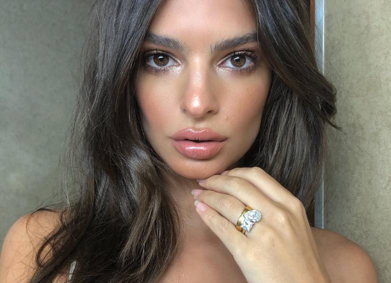 Emily Ratajkowski pasó navidad en Cartagena. FOTO Instagram