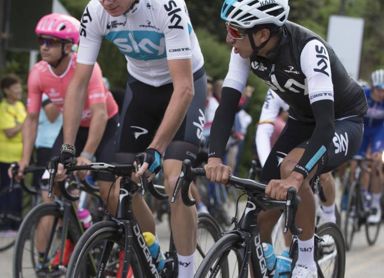 Froome y Egan