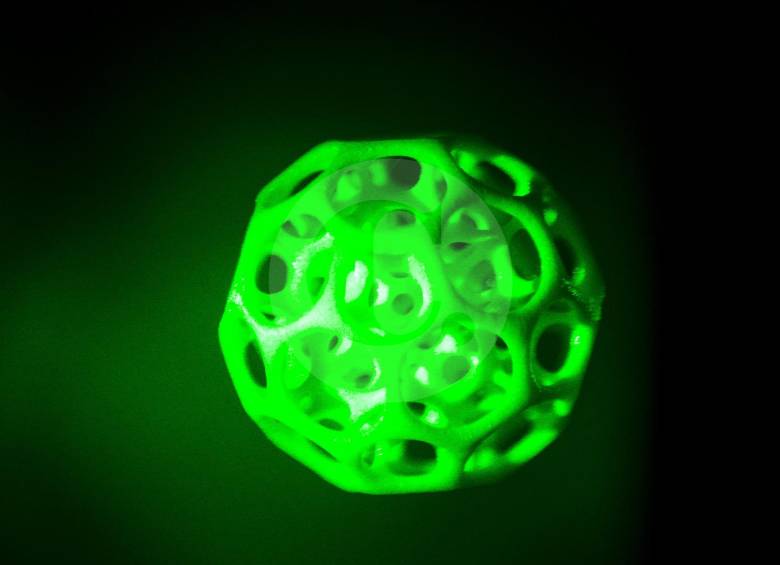 Imagen del laboratorio de holografía de la Universidad Eafit. FOTO Julio César Herrera