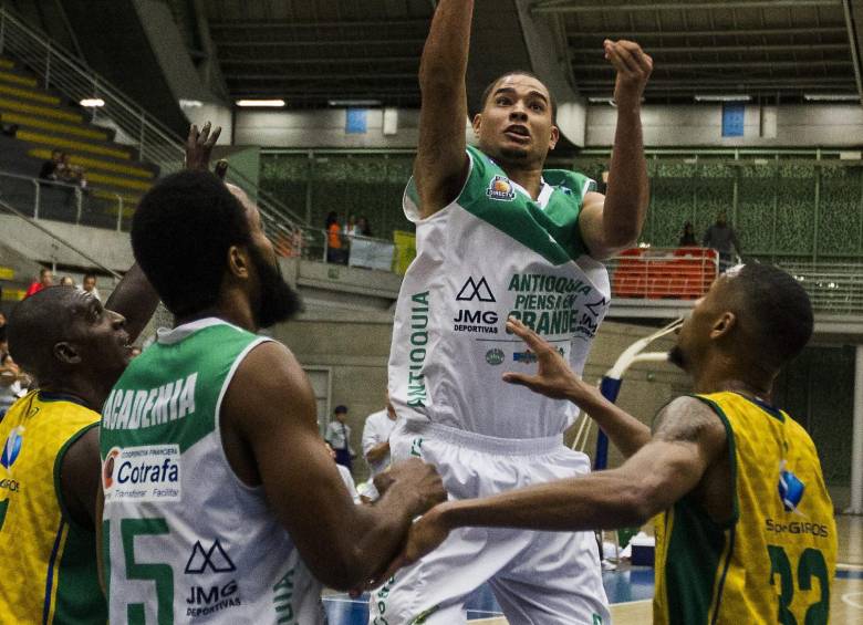 Jonathan Rodríguez, una de las figuras de Antioquia en la Copa Directv. FOTO Jaime Pérez