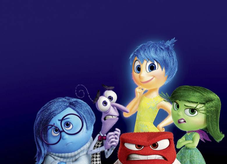 Riley tiene en su mente a estos simpáticos personajes con diferentes personalidades. FOTO cortesía