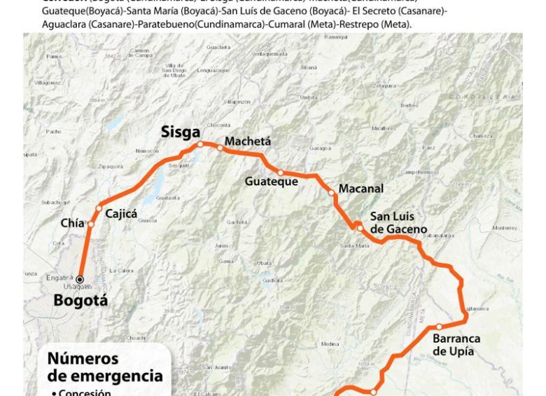 Gobierno anuncia cierre indefinido de la vía Bogotá - Villavicencio