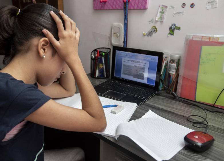 La ansiedad y la depresión infantil se han disparado durante el confinamiento. FOTO camilo suárez