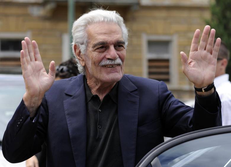 Imagen de Omar Sharif tomada en junio de 2008. FOTO AFP