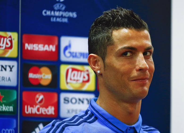 Cristiano Ronaldo fue preguntado por el penalti con pase entre Messi y Suárez. FOTO Reuters