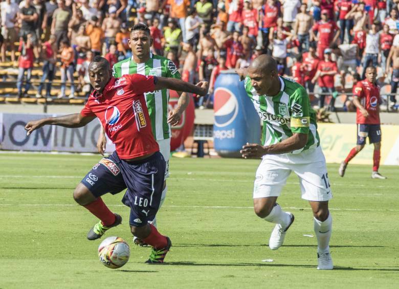 Nacional y Medellín disputarán el clásico 290 del fútbol antioqueño. FOTO Robinson Sáenz Vargas
