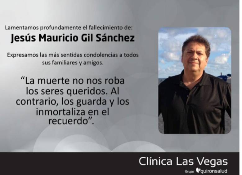 Mauricio Gil será recordado por su excelencia profesional, alegría y compañerismo. Foto: Cortesía. 