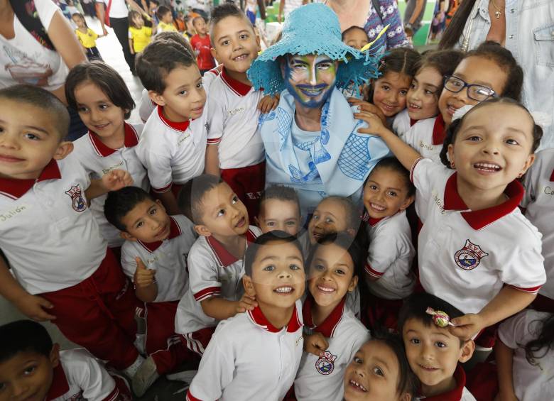 Al Festival llegan instituciones educativas de toda la ciudad. Se espera recibir 100.000 personas este año. FOTO Manuel Saldarriaga