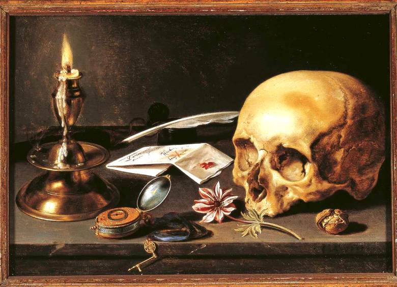 Vanitas - Still Life de Pieter Claesz (1625). FOTO creative commons