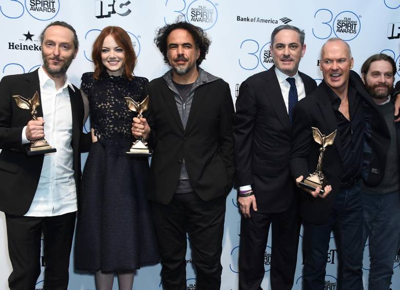 Este parte del elenco y la dirección de la película nominada en varias categorías en los Premios Óscar. FOTO AP. 