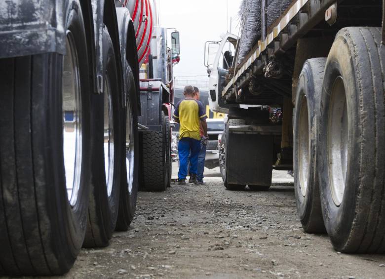 Mineros y transportadores coinciden en señalar que se mantienen abiertos al diálogo con el Gobierno. FOTO esteban vanegas.