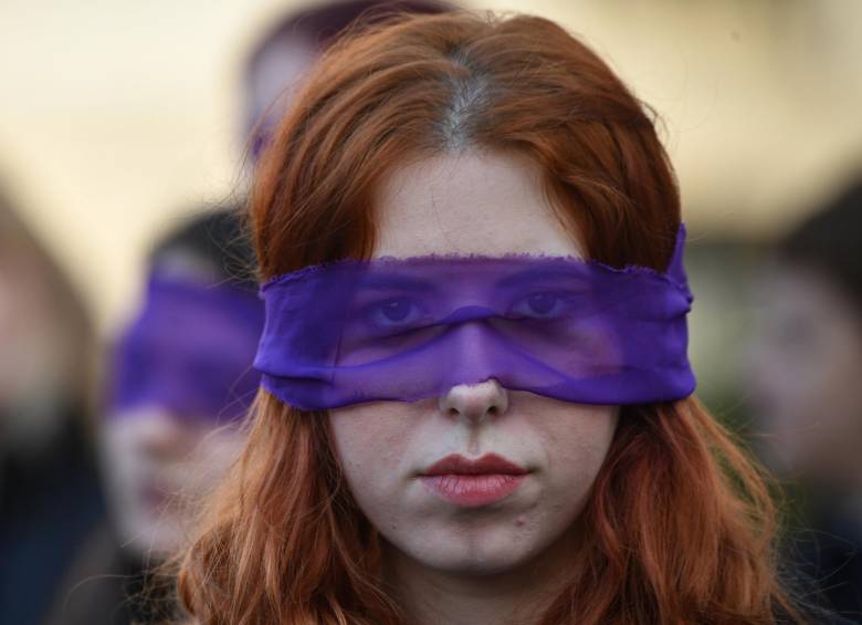 Imagen de referencia de protestas en Rumania. FOTO: AFP