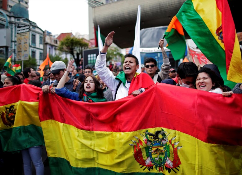Protestas en Bolivia. FOTO: REUTERS