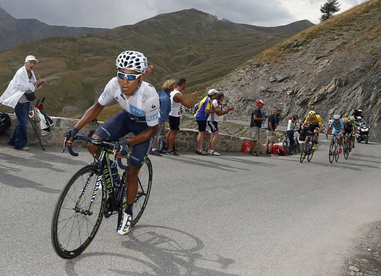 Un verdadero mano a mano se apreciará entre Nairo Quintana y Chris Froome hoy y mañana. De Alpe d’Huez saldrá el campeón. El colombiano dice que llegó el momento de atacar. FOTO REUTERS