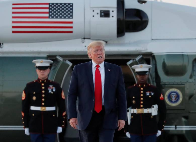 Trump dice a congresistas demócratas que “vuelvan” al país del que vinieron. Foto: Reuters